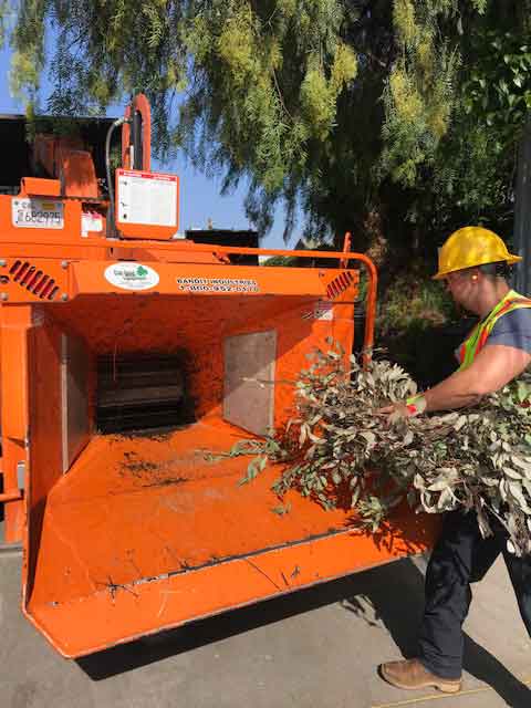 Wood Chipper Safety Shield